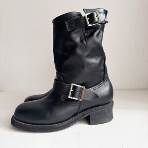 Junya Watanabe x Comme des Garcons Black Moto Classic Boots Made in Japan XS